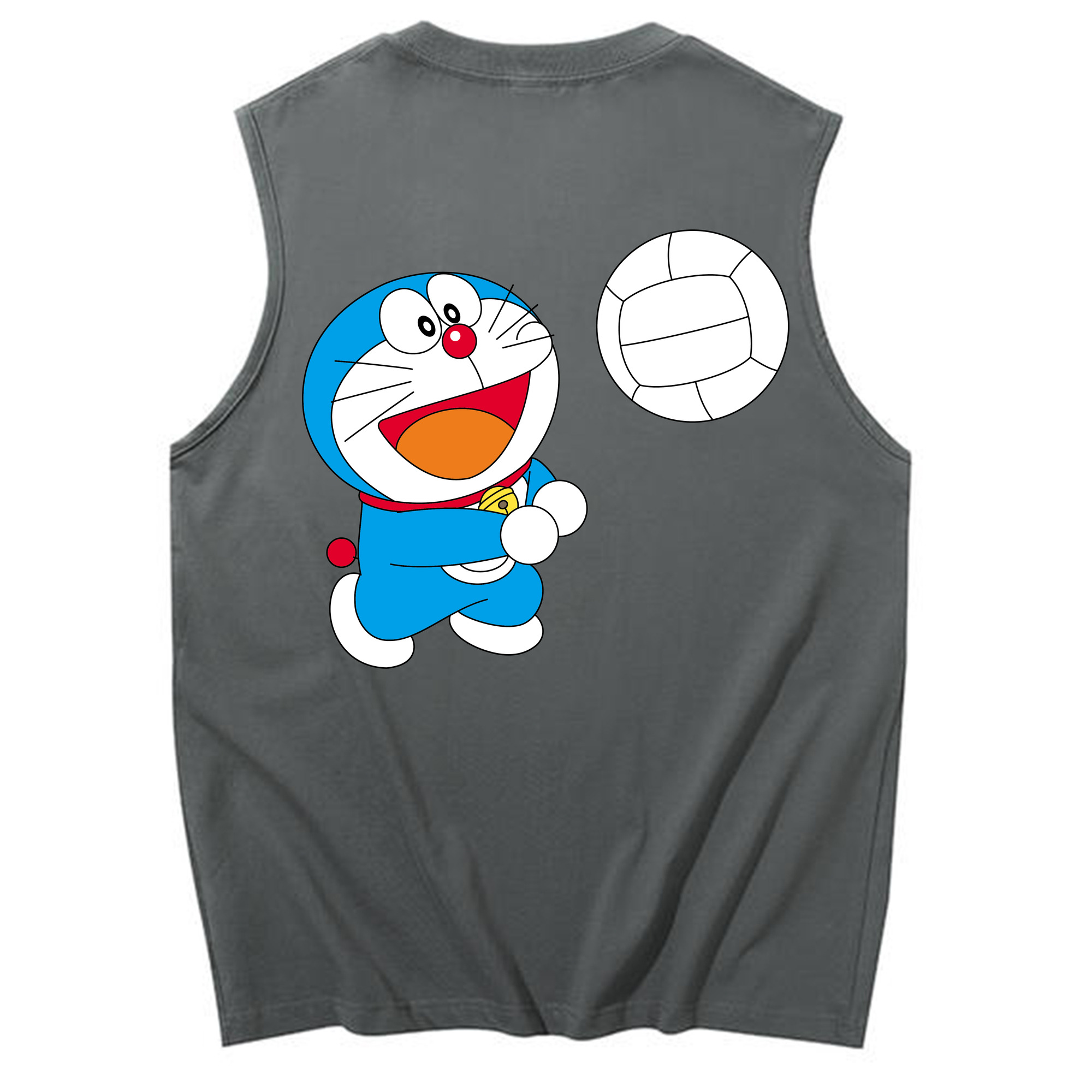 （画像用） ドラえもん Doraemon コットン100％タンクトップ（背面プリント）